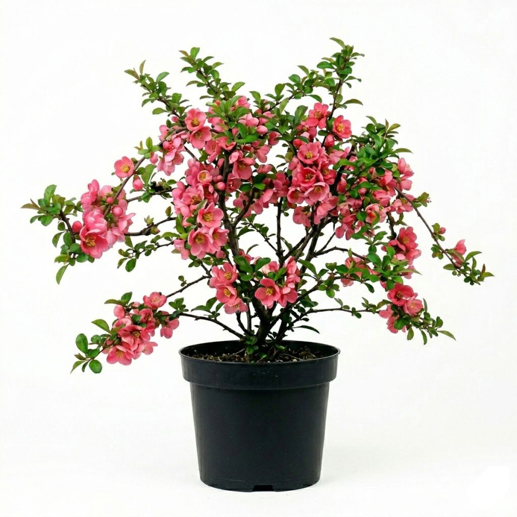 Cognassier du Japon rose