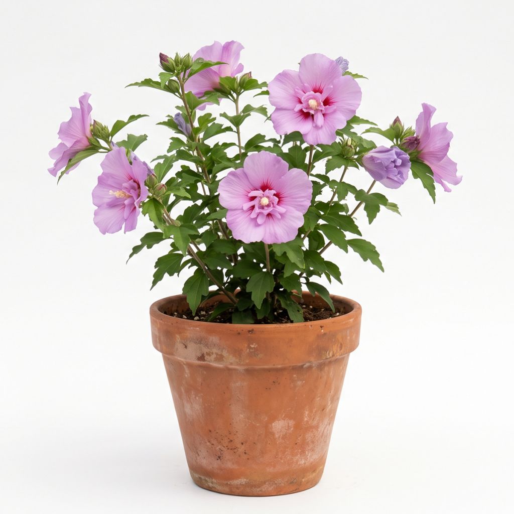 Hibiscus mauve - Althéa