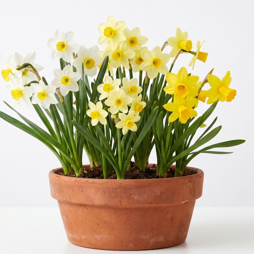 Narcisse nain en mélange