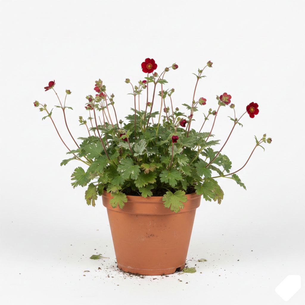 Potentille rouge