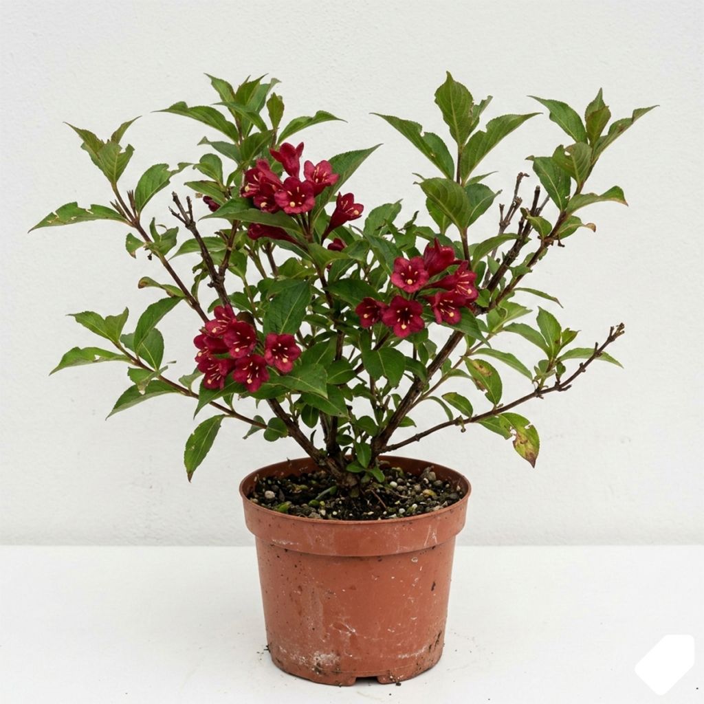 Weigélia rouge