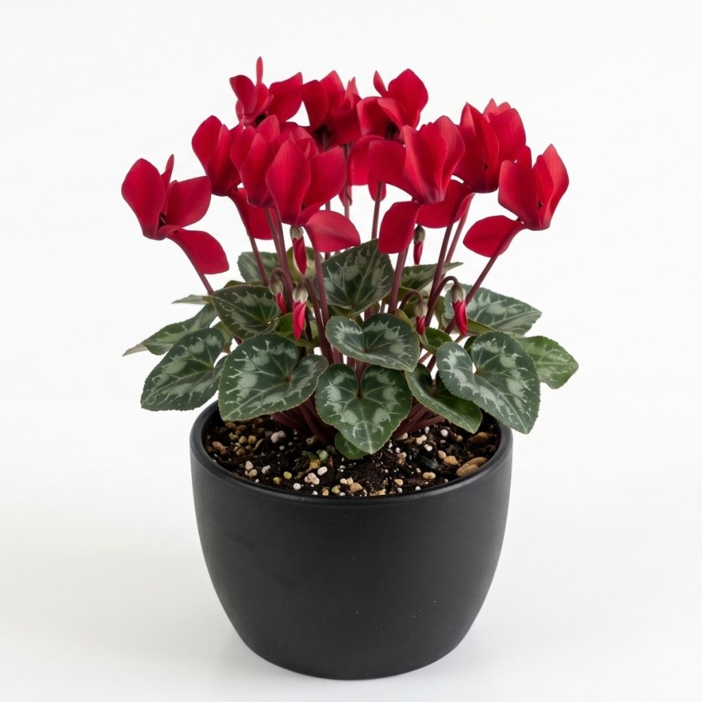 Cyclamen des fleuristes rouge