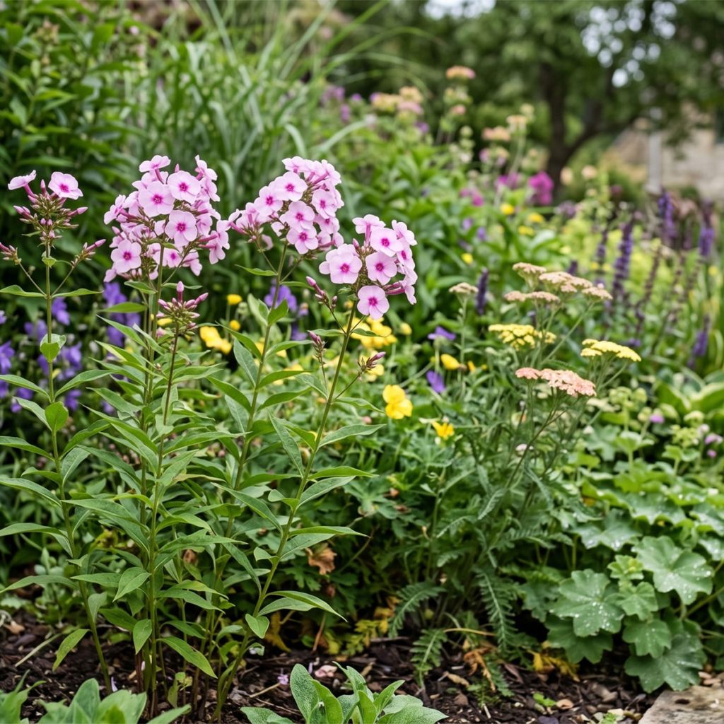 Phlox paniculé rose